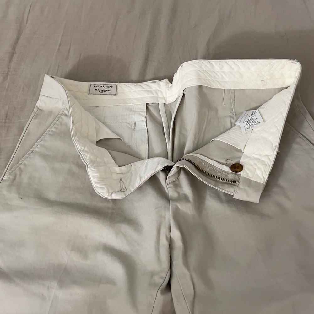 Maison Kitsun Made In Italy Rare Vintage Pants Size 33 Msrp $449